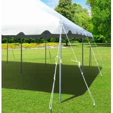 Party Tents Direct 20x30 Outdoor Wedding Canopy Event Pole Tent (White)   
